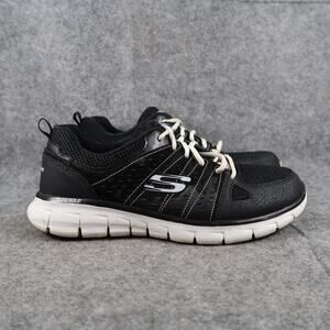 Skechers Shoes Womens 8 Athletic Trainer Lite Weight Extra Wide Lace Up Black